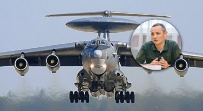 Юрій Гнат, літак а-50 