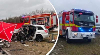 ДТП с украинцами в Польше ДТП с украинцами в Польше