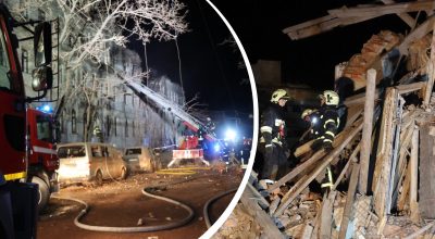 РФ вдарила ракетами по медзакладу і житлових будинках у Харкові: постраждали 17 осіб