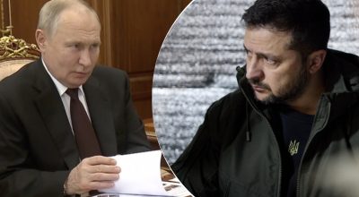 Володимир Путін, Володимир Зеленський Володимир Путін, Володимир Зеленський