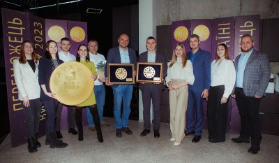 П’ятий рік поспіль Будівельну групу Синергія визнали девелопером №1 в передмісті Києва у премії "Вибір року"