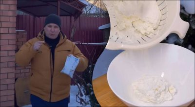 Чоловік показав незвичайний рецепт справжніх ласощів Чоловік показав незвичайний рецепт справжніх ласощів