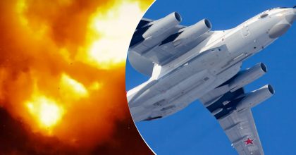"Срочно скорую": ВСУ уничтожили очень важный для РФ самолет А-50, еще один подбили