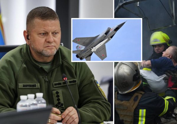 Сили ППО збили 10 "Кинджалів", 62 крилаті ракети і 35 "Шахедів" - Залужний