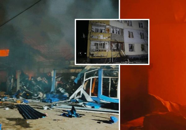 РФ атакувала Україну дронами: спалахнули пожежі, є постраждалі