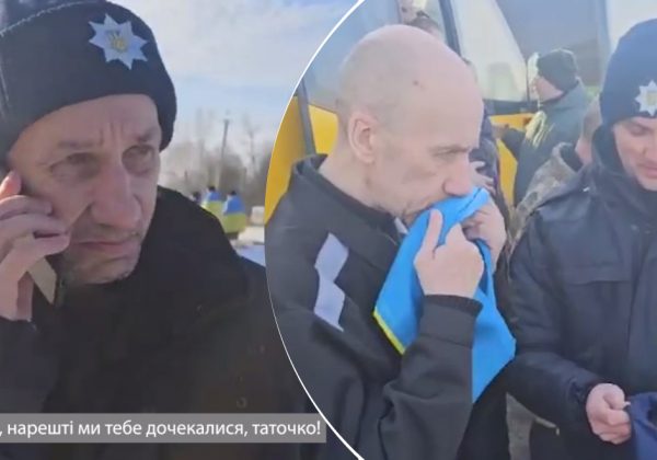 "Таточко, привіт": поліцейський вперше після полону подзвонив рідним, плакали всі