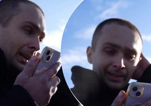 "Тату, я живий": батько ридає, почувши голос сина, який повернувся з полону