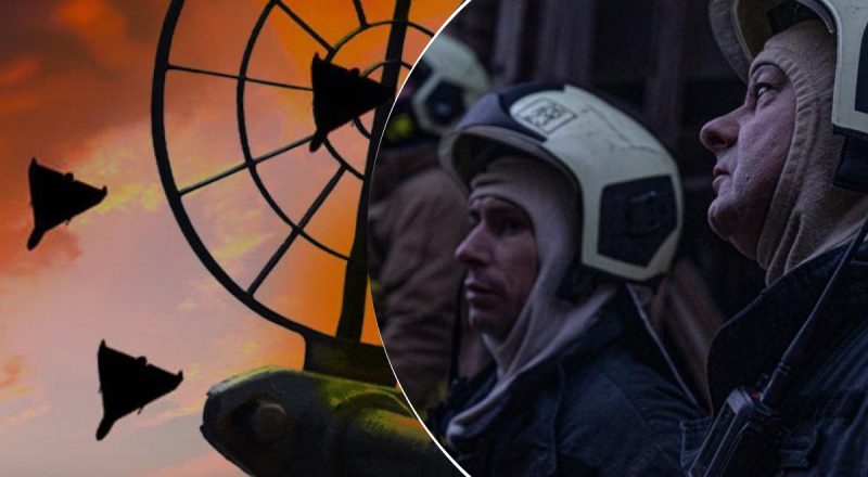 Ночью РФ атаковала Украину дронами, вспыхнули пожары: что известно