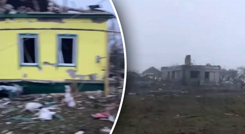 Не за планом: ворожа ракета рознесла цілу вулицю в Росії