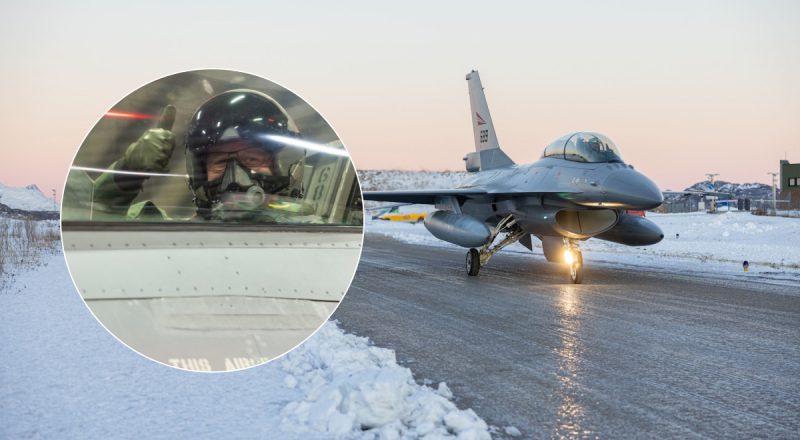 F-16 для навчання українських пілотів прибули до Данії
