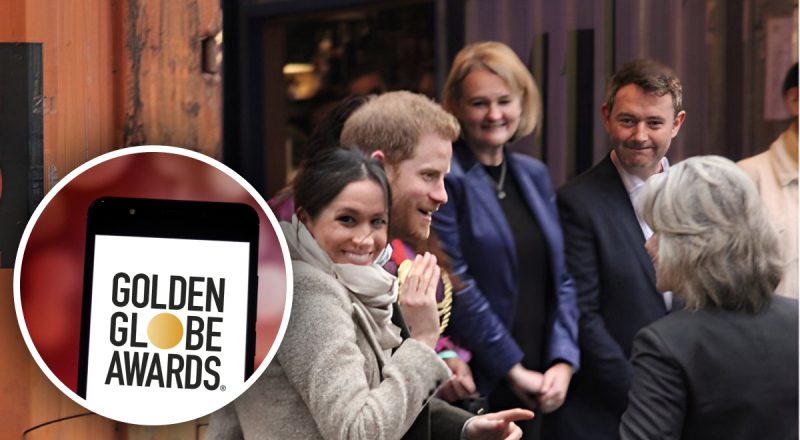 Ведучий "Золотого глобуса" на весь світ познущався над принцом Гаррі і Меган Маркл