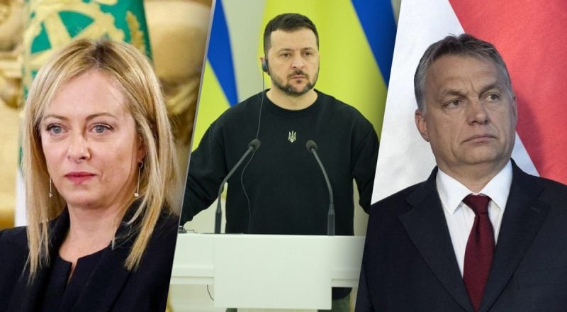 Прем'єр-міністр Італії "схиляє" Орбана підтримати допомогу Україні від ЄС