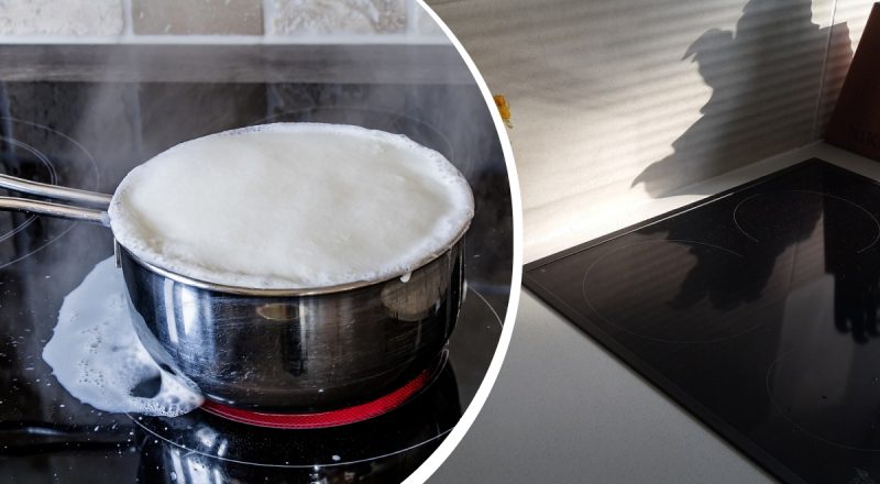 Как отмыть застарелые пятна с индукционной плиты: быстрый и экономный способ