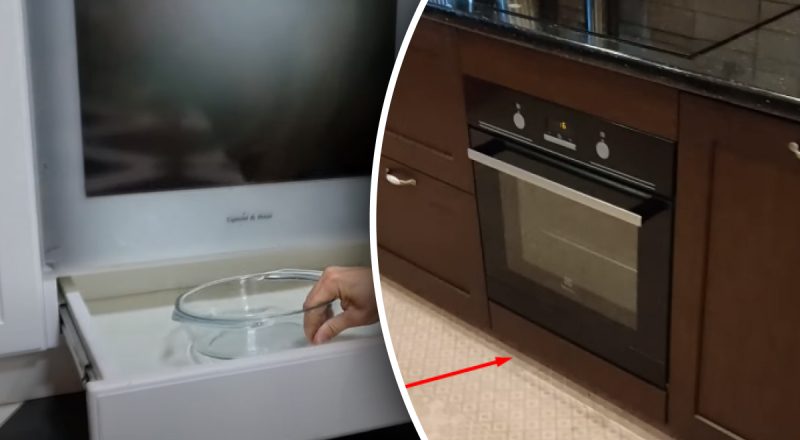 Уберите оттуда сковородки и кастрюли: как правильно использовать ящик под духовкой