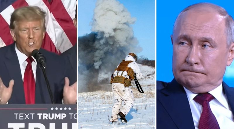 "Мы с Путиным прекрасно ладим": Трамп снова пообещал "быстро" закончить войну в Украине