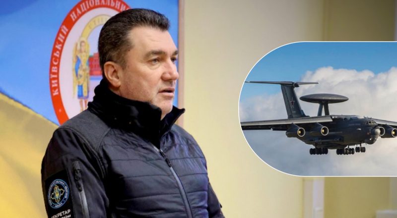 Генерал РФ на борту і "диво-зброя" України: Данілов про деталі знищення А-50