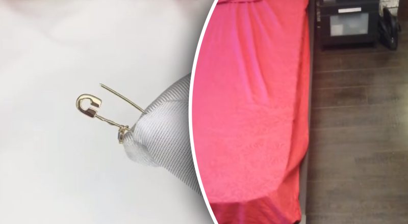 До цього додумався геній: навіщо чіпляють шпильку на матрац