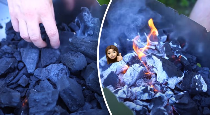 Работает безотказно: как разжечь угли без средства для розжига