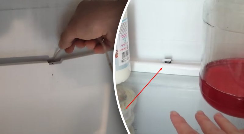 99% людей ее даже не используют: для чего нужна дырка в стенке холодильника