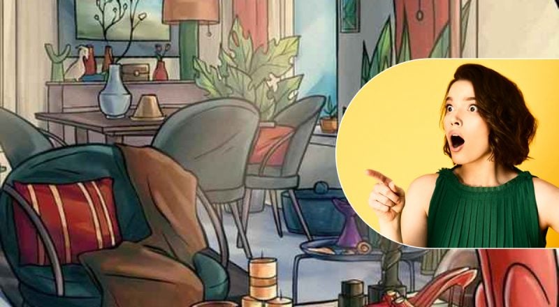 Лише люди з найгострішим зором знайдуть яблуко за 9 секунд: ілюзія для геніїв