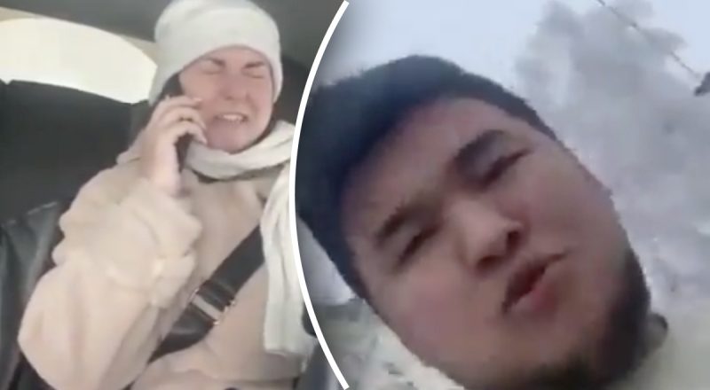 Почала сама себе душити: росіянка влаштувала "комедію" в Казахстані, шантажуючи таксиста