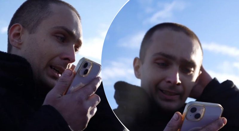 "Папа, я живой": отец рыдает, услышав голос сына, который вернулся из плена