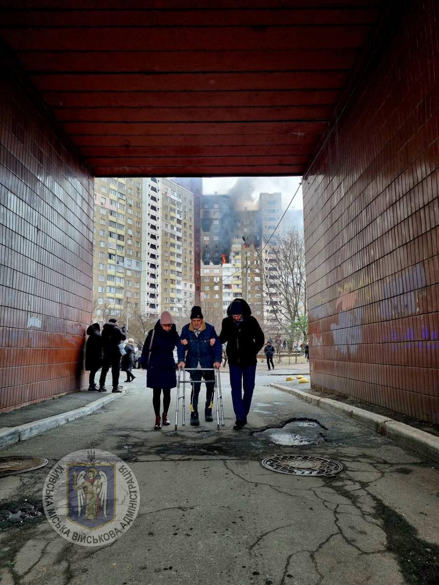 Ракетний удар по Києву 7 лютого 2024