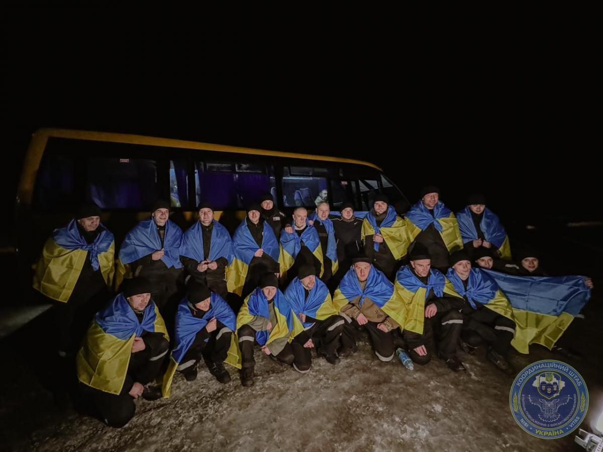 Обмен пленными 100 на 100 8 февраля 2024 года