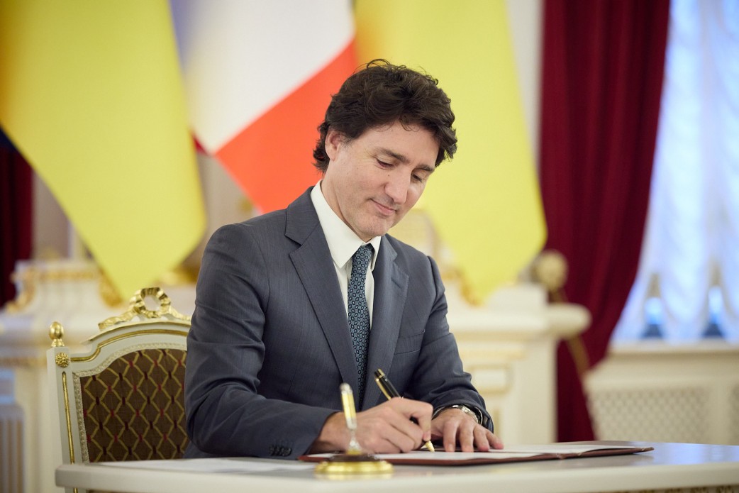 Підписання безпекових угод з Італією та Канадою