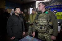 Гаряча точка на сході: Зеленський відвідав передові позиції ЗСУ під Куп'янськом