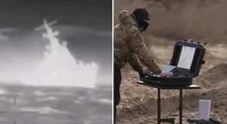 Ракетный катер РФ атаковали 10 дронов: новые детали уничтожения "Ивановца"