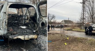 В Никополе расстреляли авто заместителя мэра: он погиб