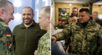 Немецкие генералы тайно посетили Киев в день отставки Залужного - Bild