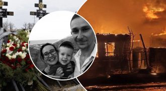 "Младенца похоронили вместе с мамой": история семьи, которую РФ сожгла заживо в Харькове