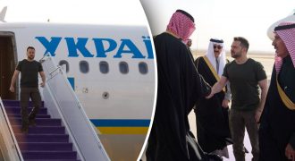 Зеленский прибыл в Саудовскую Аравию говорить о "формуле мира " и пленных