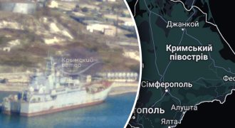 Россияне перебросили в Севастополь очередной БДК