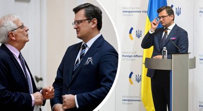 Кулеба очікує від ЄС 3 термінових кроків, Боррель оцінив виробництво БПЛА: підсумки зустрічі Кулеба очікує від ЄС 3 термінових кроків, Боррель оцінив виробництво БПЛА: підсумки зустрічі