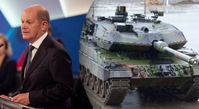 'Загроза з боку Росії': Шольц закликав Захід до масштабного виробництва зброї 'Загроза з боку Росії': Шольц закликав Захід до масштабного виробництва зброї