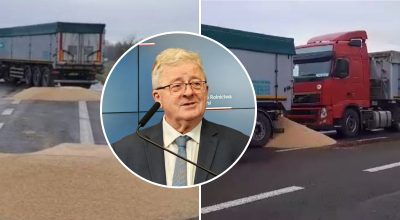 Польський міністр перепросив за висипане зерно, але звинуватив Україну в 'емоційності'