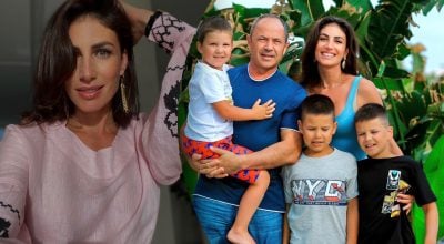 Сергей Тигипко и Алла Зиневич с детьми