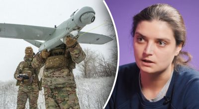 Украинские военные, дроны, Мария Берлинская