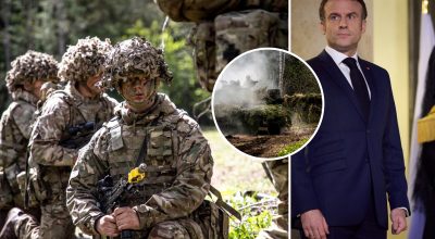 Еммануель Макрон, британські військові Еммануель Макрон, британські військові