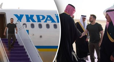 Зеленський прибув до Саудівської Аравії говорити про Зеленський прибув до Саудівської Аравії говорити про