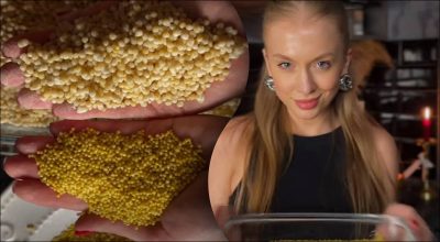 Дівчина показала, як приготувати качану кашу Дівчина показала, як приготувати качану кашу