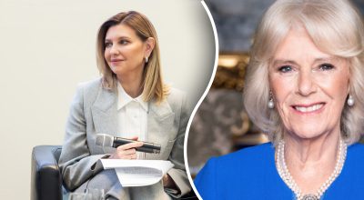Елена Зеленская, королева Камилла Елена Зеленская, королева Камилла