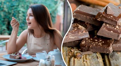 Девушка, шоколад Девушка, шоколад