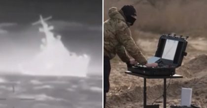 Ракетный катер РФ атаковали 10 дронов: новые детали уничтожения "Ивановца"