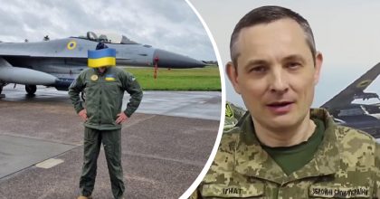 Вызвало панику у россиян: Игнат прокомментировал появление фото с "украинским" F-16