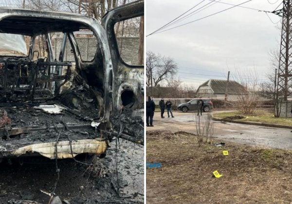 У Нікополі розстріляли авто заступника мера: він загинув