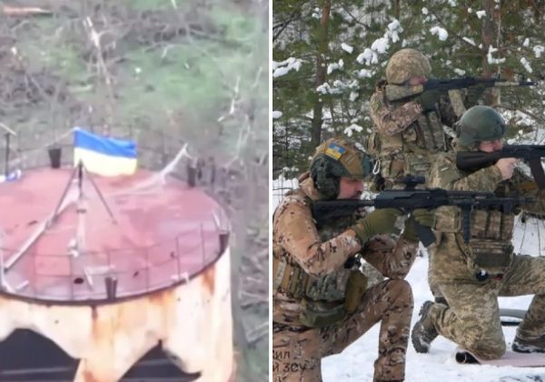 ВСУ укрепляют плацдарм в Крынках: морпехи подняли еще один флаг Украины